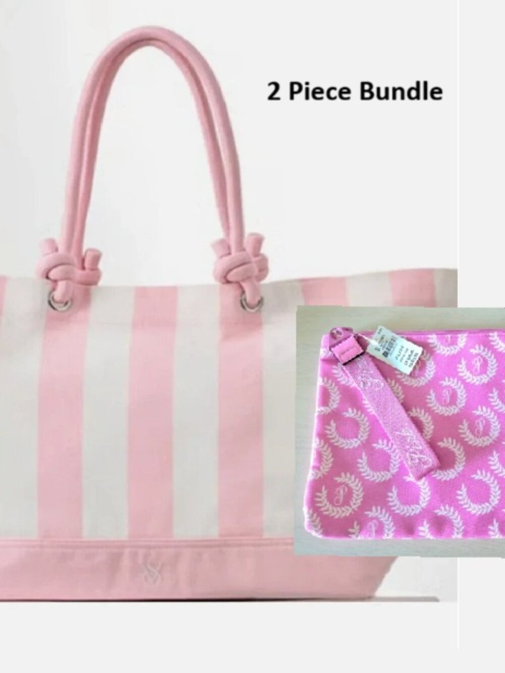 Victoria's Secret + Pink - 2pc Tote bundle (NwT)